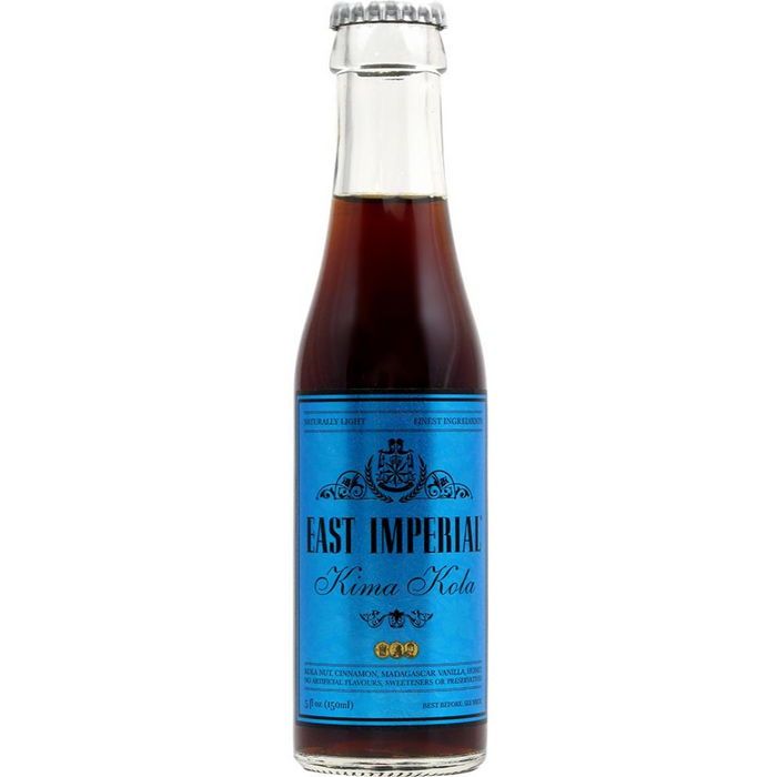 De East Imperial Kima Kola  is een cola met honing en rietsuiker als zoetstoffen.
