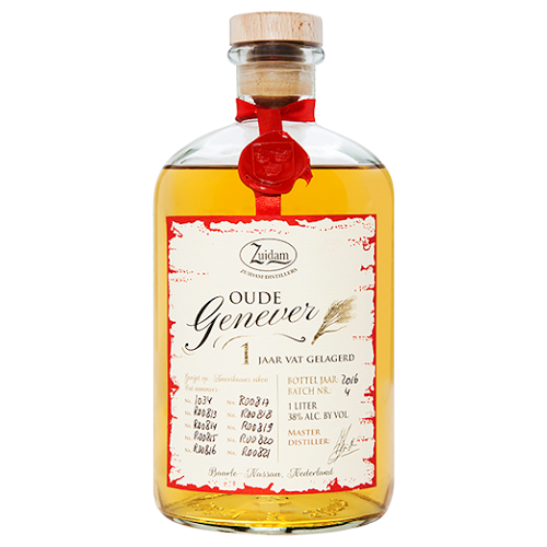 De Zuidam Oude Genever 1Y is een Nederlandse Jenever die de specifieke kwaliteiten van rogge, mais en gemoute gerst combineert.