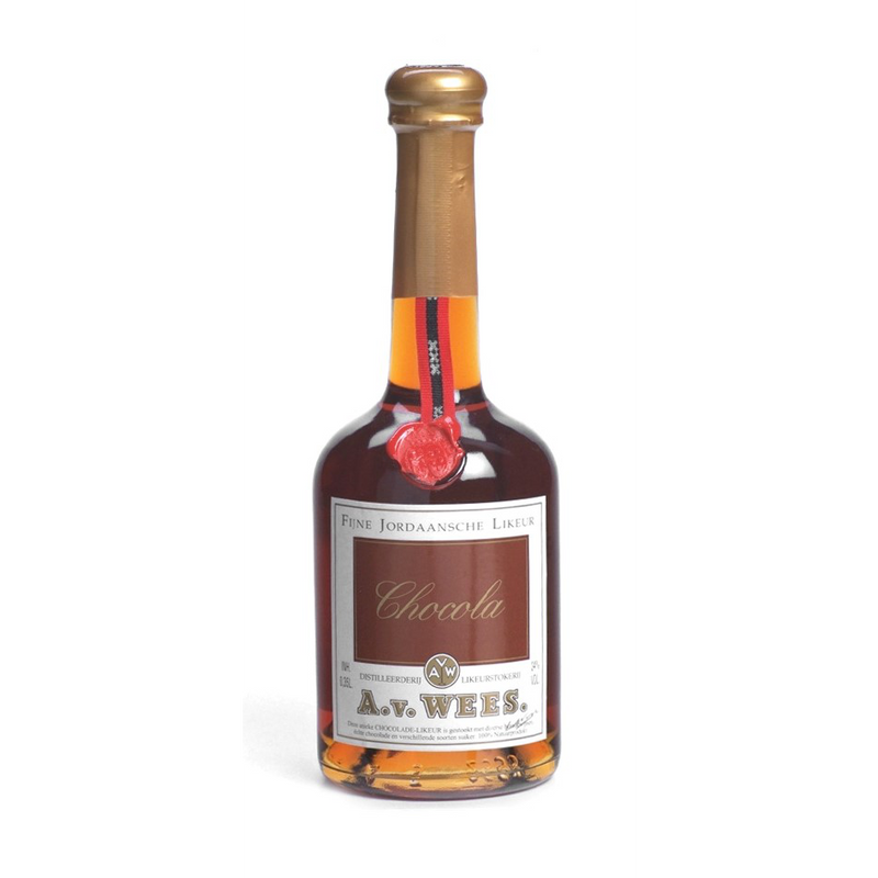 Je kunt nu Likeur Van Wees Chocolat kopen in onze slijterij in Amsterdam West of hier online bestellen  