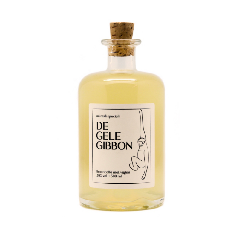 Likeur Animali Speciali 'De Gele Gibbon' Limoncello