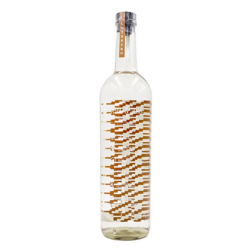 Mezcal Derrumbes Guerrero 46,3% is gemaakt van 100% Cupreata agave in de hooglanden van Guerrero.