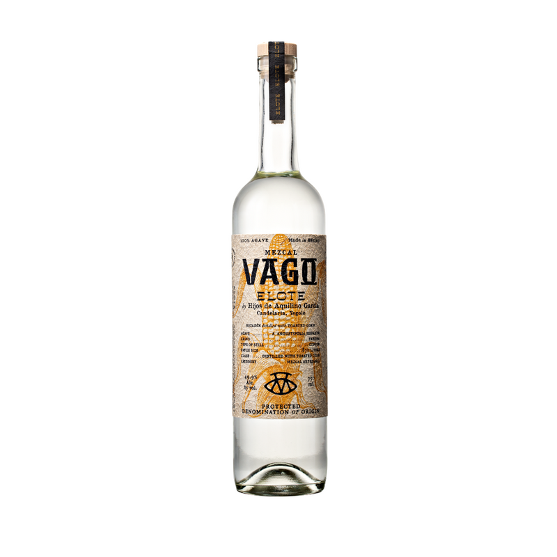 Mezcal Vago Elote heeft een volle smaak met aroma's van hout, honingraat, tropisch fruit en elegante rook.