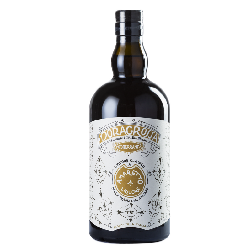 De Doragrossa Amaretto Likeur is een Italiaanse likeur, op basis van amandelen.