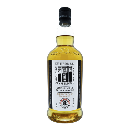 Whisky Kilkerran 8Y Bourbon Cask Matured 55,8%