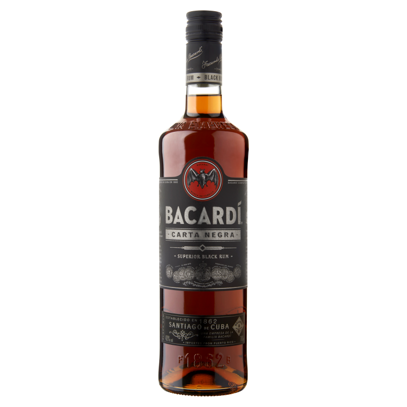 Je kunt nu Rum Bacardi Carta Negra kopen in onze slijterij in Amsterdam West of hier online bestellen  