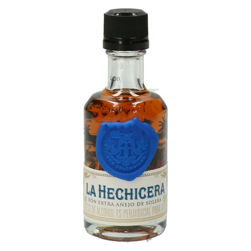 Je kunt nu Rum La Hechicera Miniatuur 0,05 L kopen in onze slijterij in Amsterdam West of hier online bestellen  