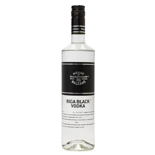 Riga Black Vodka is een premium kwaliteitsvodka, geproduceerd met het zuiverste water uit lokale bronputten uit Letland.