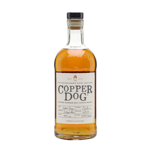 Je kunt nu Whisky Copper Dog Speyside Blended Malt kopen in onze slijterij in Amsterdam West of hier online bestellen  