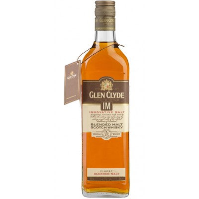 Glen Clyde Innovative Malt whisky is een Schotse whisky blend van meerdere Single Malts met geuren van abrikozen, groene appel, honing en bloemen.