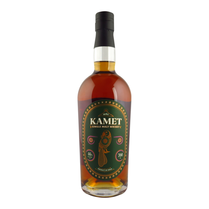 Whisky Kamet Single Malt: smaakvolle whisky uit India.