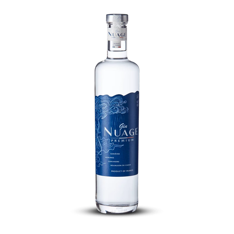 In deze drank gin nuage vindt je de smaken van jeneverbes, blauwe bessen, koriander en mandarijn.