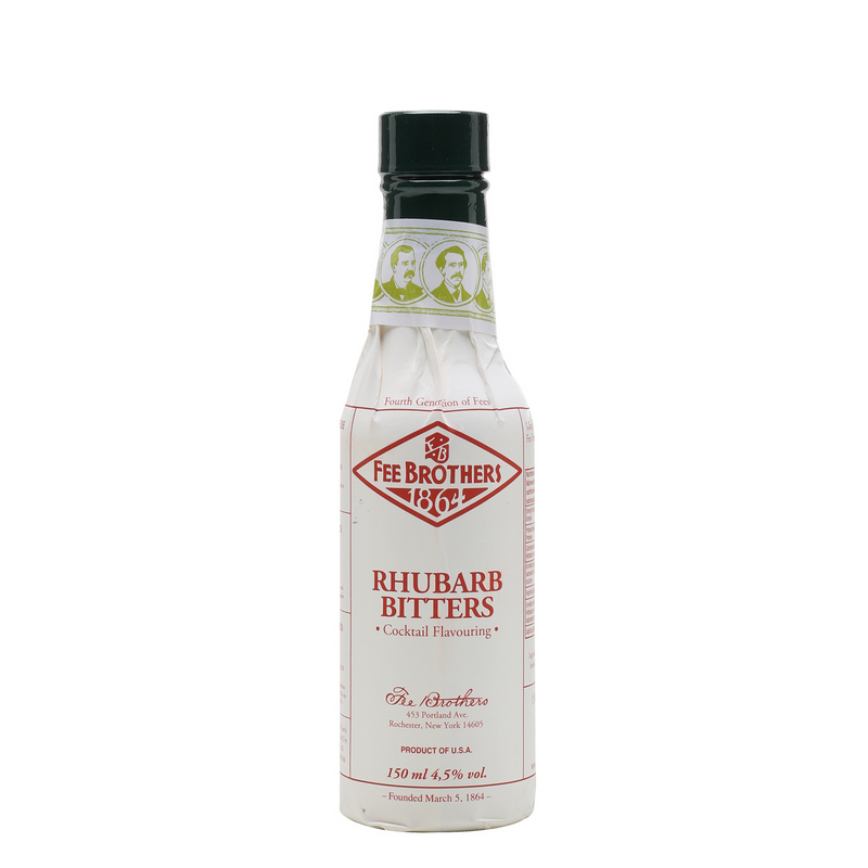 Fee Brothers Rhubarb Cocktail Bitters fles 15cl- Je kunt nu Bitter Fee Brothers Rhubarb kopen in onze slijterij in Amsterdam West of hier online bestellen  
