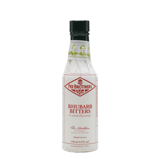 Fee Brothers Rhubarb Cocktail Bitters fles 15cl- Je kunt nu Bitter Fee Brothers Rhubarb kopen in onze slijterij in Amsterdam West of hier online bestellen  