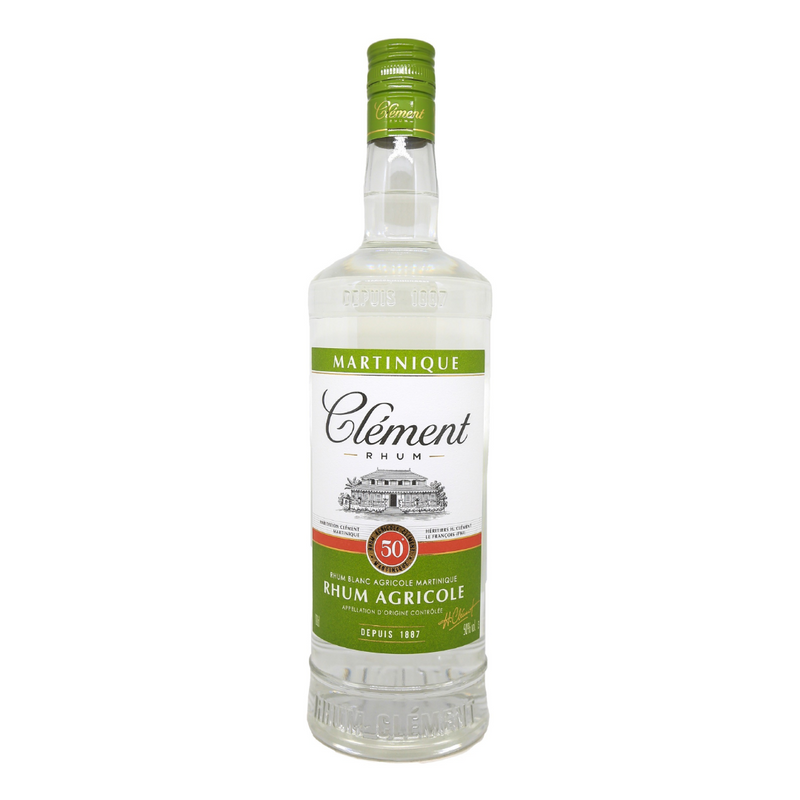 rum clement agricole blanc 50%