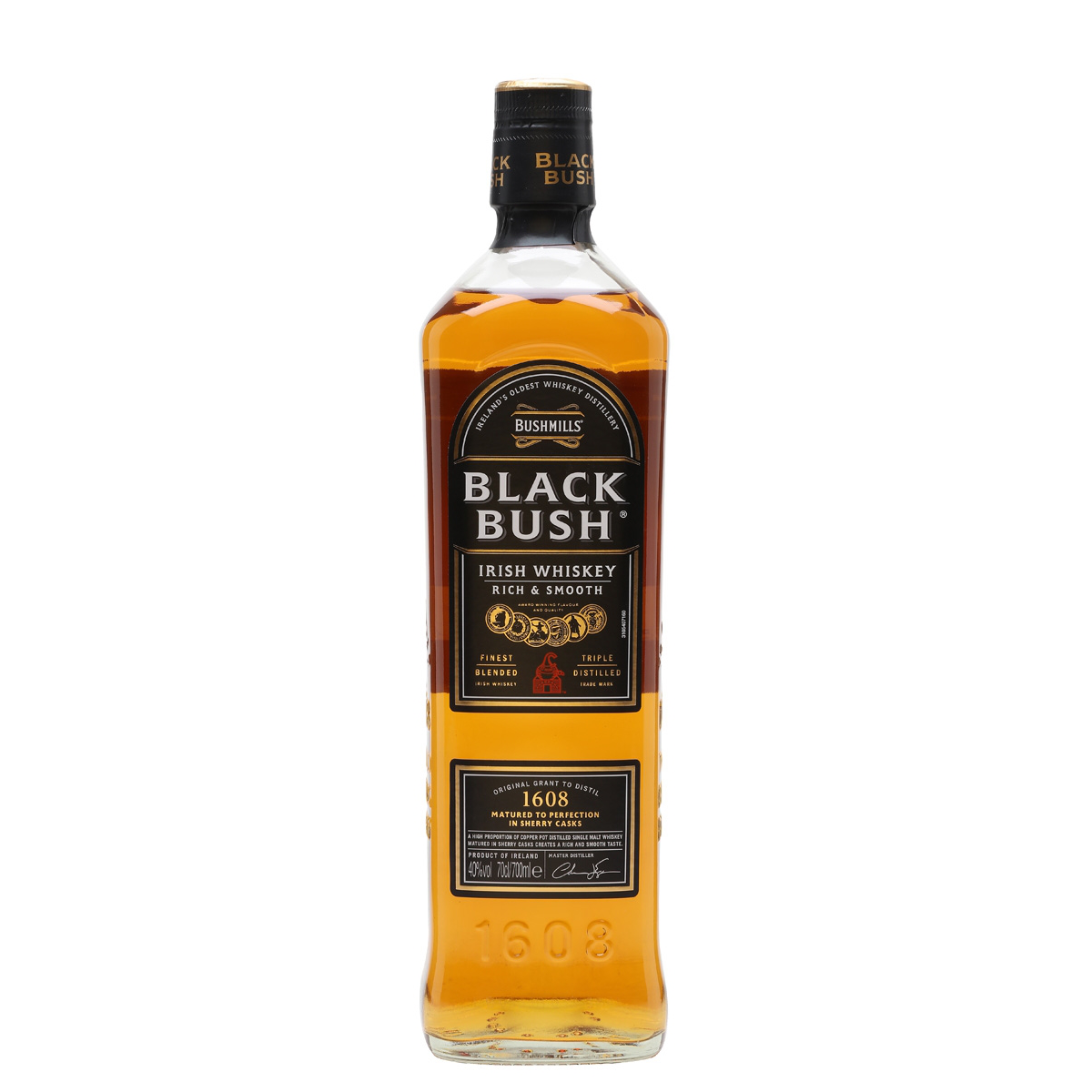 Bushmills Black Bush: rijke mix van malt- en grainwhisky
