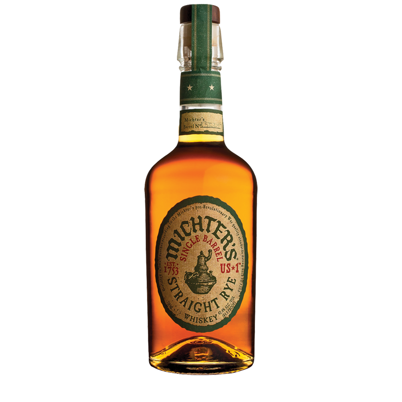 Whiskey Michter's Straight Rye bevat kruidige tonen van de rogge, aangevuld met subtiele hints van vanille en eiken.